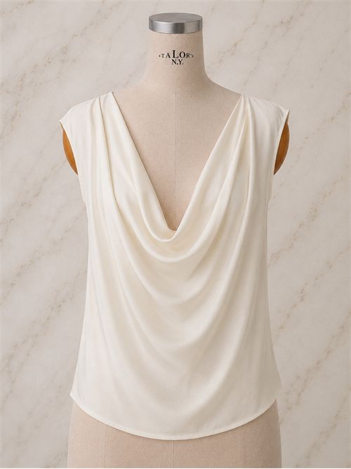 top silky gronda ANGELA DAVIS | SP9AR3AVORIO